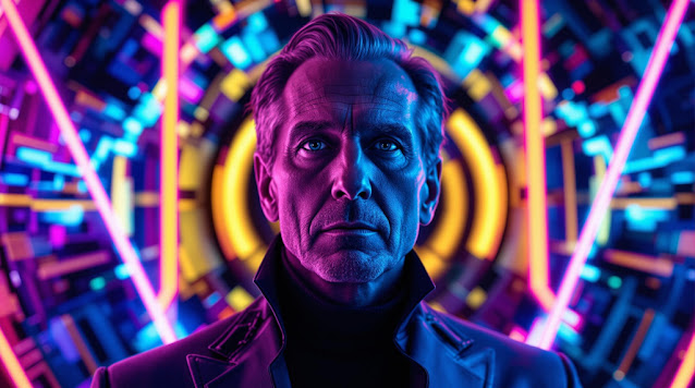 batch A futuristic portrait of Wilson Mizner featuring c 1753835439527