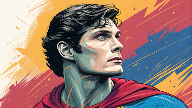 batch An abstract portrait of Christopher Reeve showcas 1753945094771