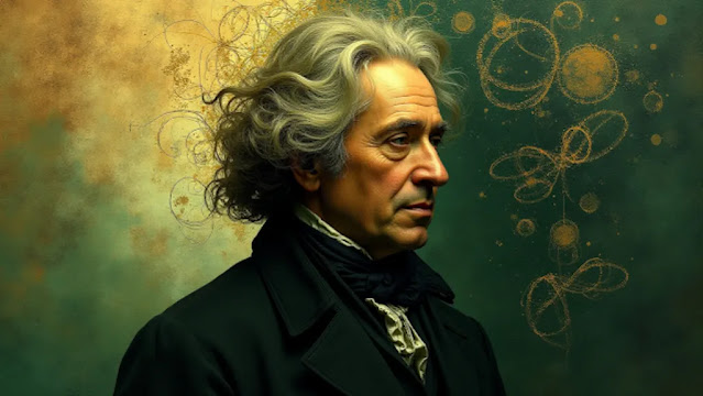 batch An abstract portrait of Johann Wolfgang von Goethe 1750142325541