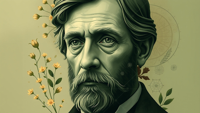 A philosophical abstract portrait of Ralph Waldo E 1743736400506