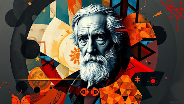 Abstract artistic expression of Carl Jung integrat 1740830662894